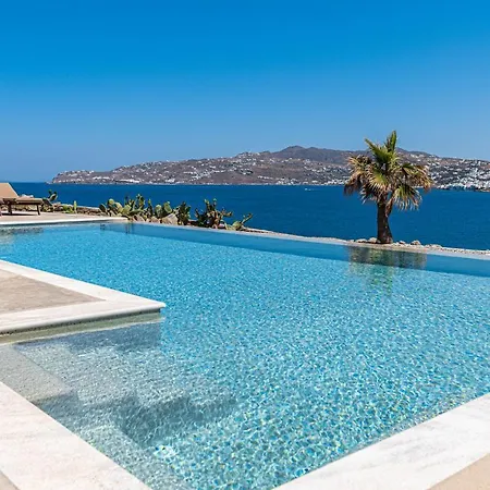 Carpe Diem Mykonos ,heated Pool! * 오르노스