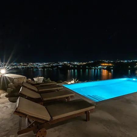 빌라 Carpe Diem Mykonos ,heated Pool! 오르노스