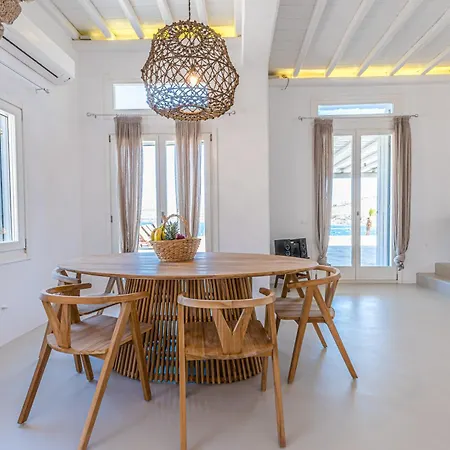 Carpe Diem Mykonos ,heated Pool! 오르노스