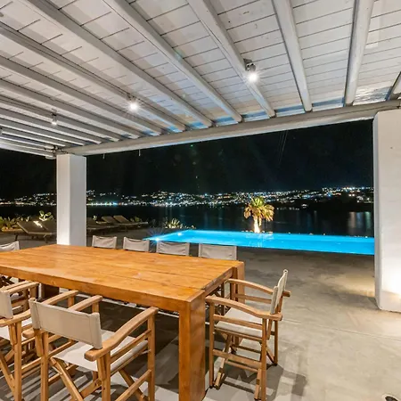Carpe Diem Mykonos ,heated Pool! 오르노스