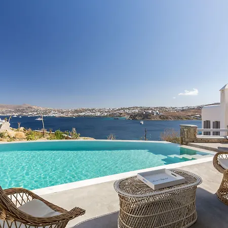 Carpe Diem Mykonos ,heated Pool! * 오르노스