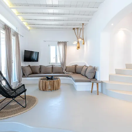 Carpe Diem Mykonos ,heated Pool! * 오르노스