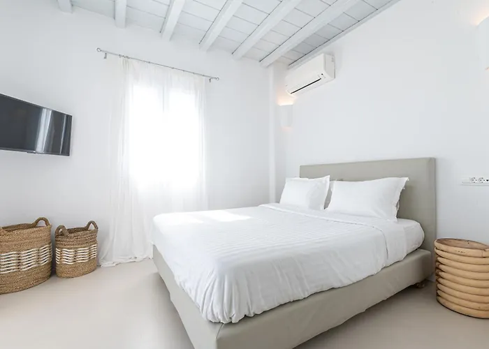 Carpe Diem Mykonos ,heated Pool! * 오르노스