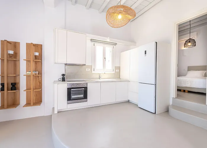 Carpe Diem Mykonos ,heated Pool! 오르노스